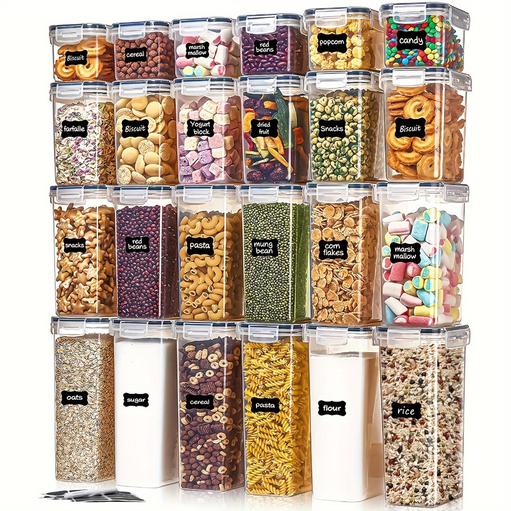 24Pcs Food Storage Containers  - Kitchen Appliances Gift recension och pris