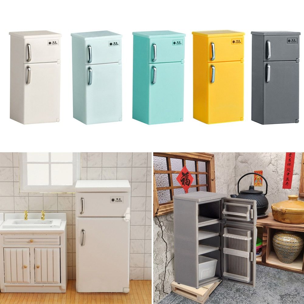 Miniature Plastic Fridge Model - Kitchen Appliances List recension och pris