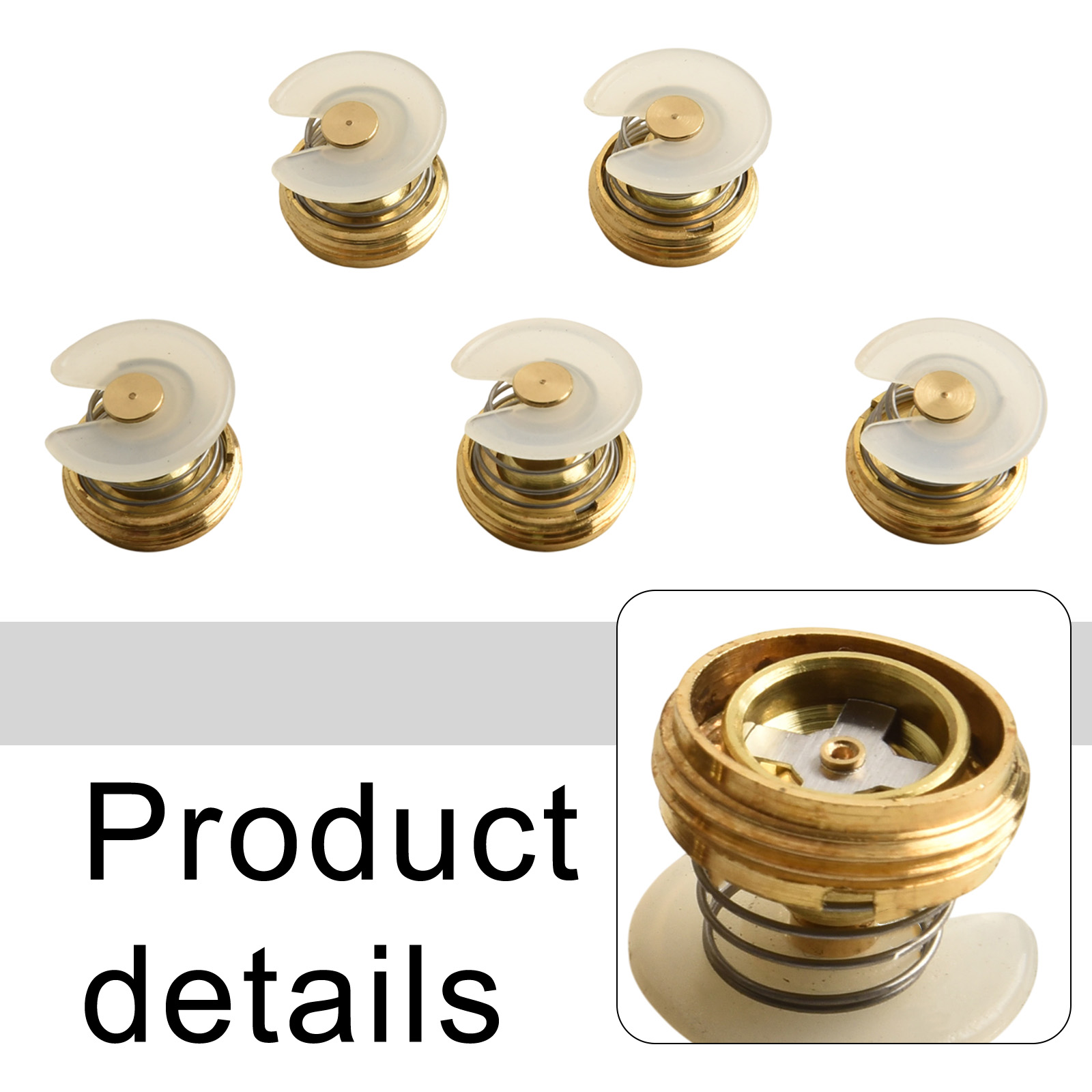 Copper Valve Brass Control Val - Kitchen Appliances Yellow recension och pris