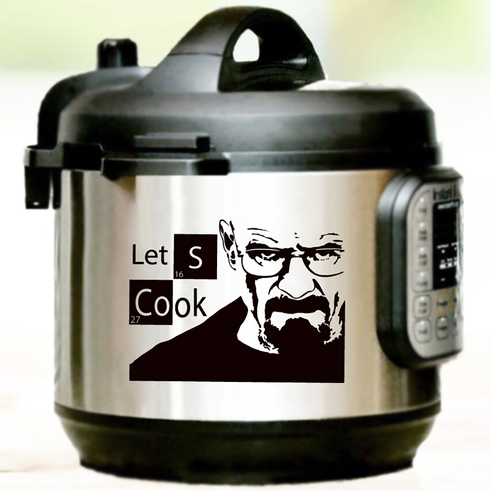Instant Pot Vinyl Sticker,  Ki - Instant Pot Pressure Cooker recension och pris