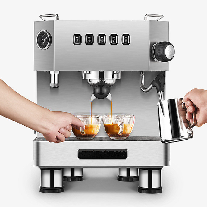 Classic Italian Semi Auto Cafe - Espresso Machine Semi Auto recension och pris