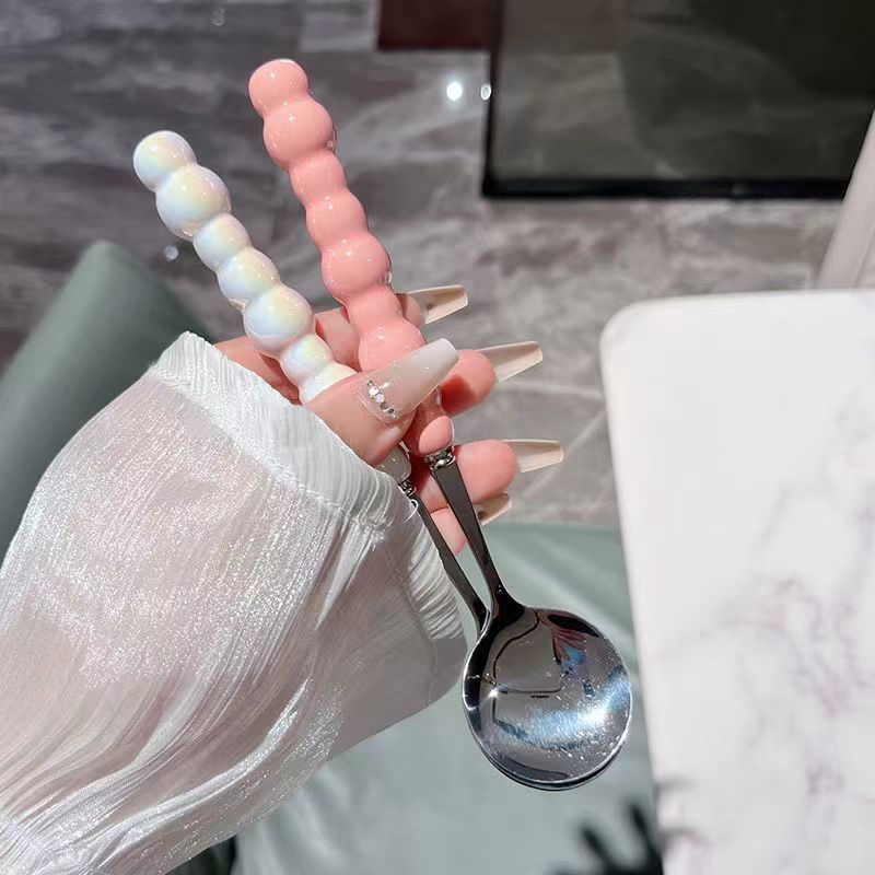 Pearl Handle Spoon Stainless S - Kitchen Appliances Gift recension och pris