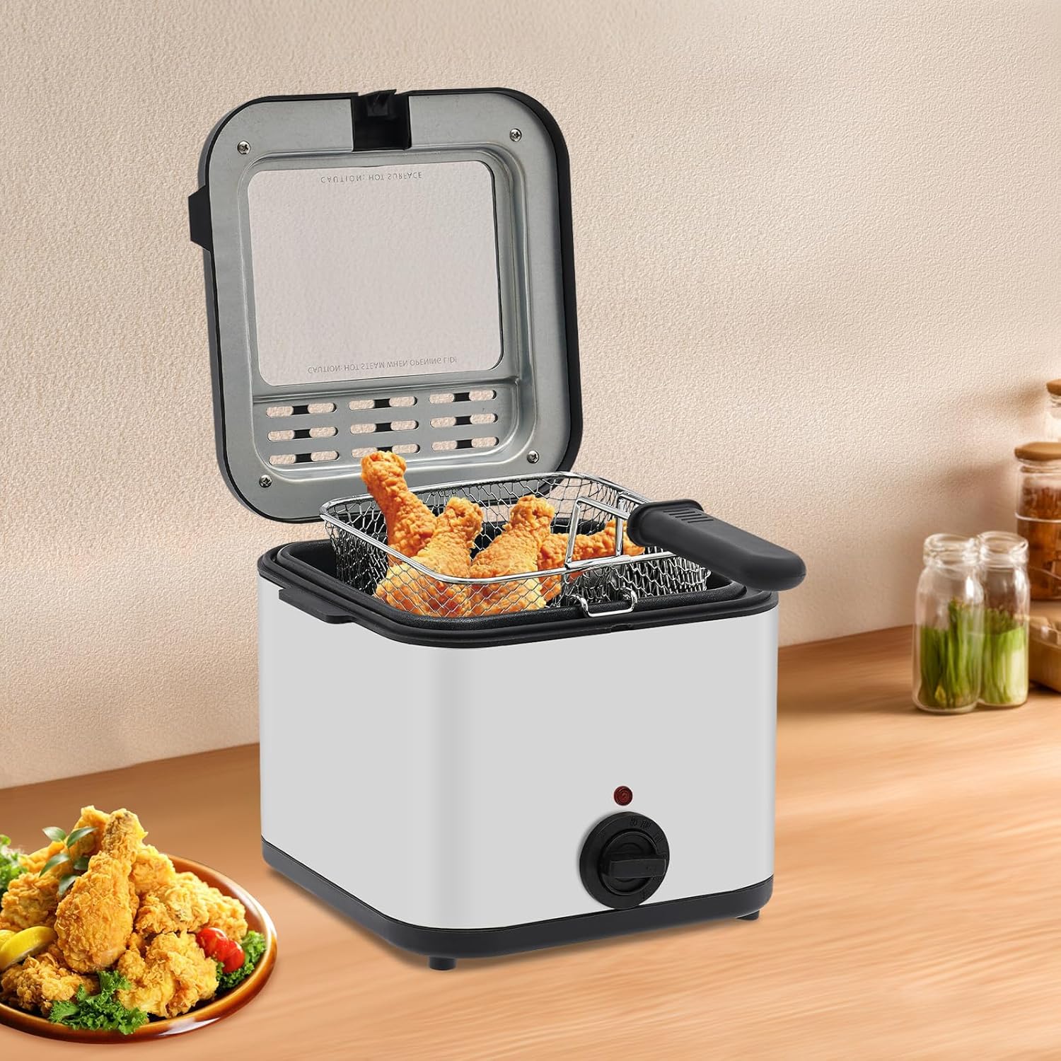 Countertop Electric Deep Fryer - Kitchen Appliances Countertop recension och pris