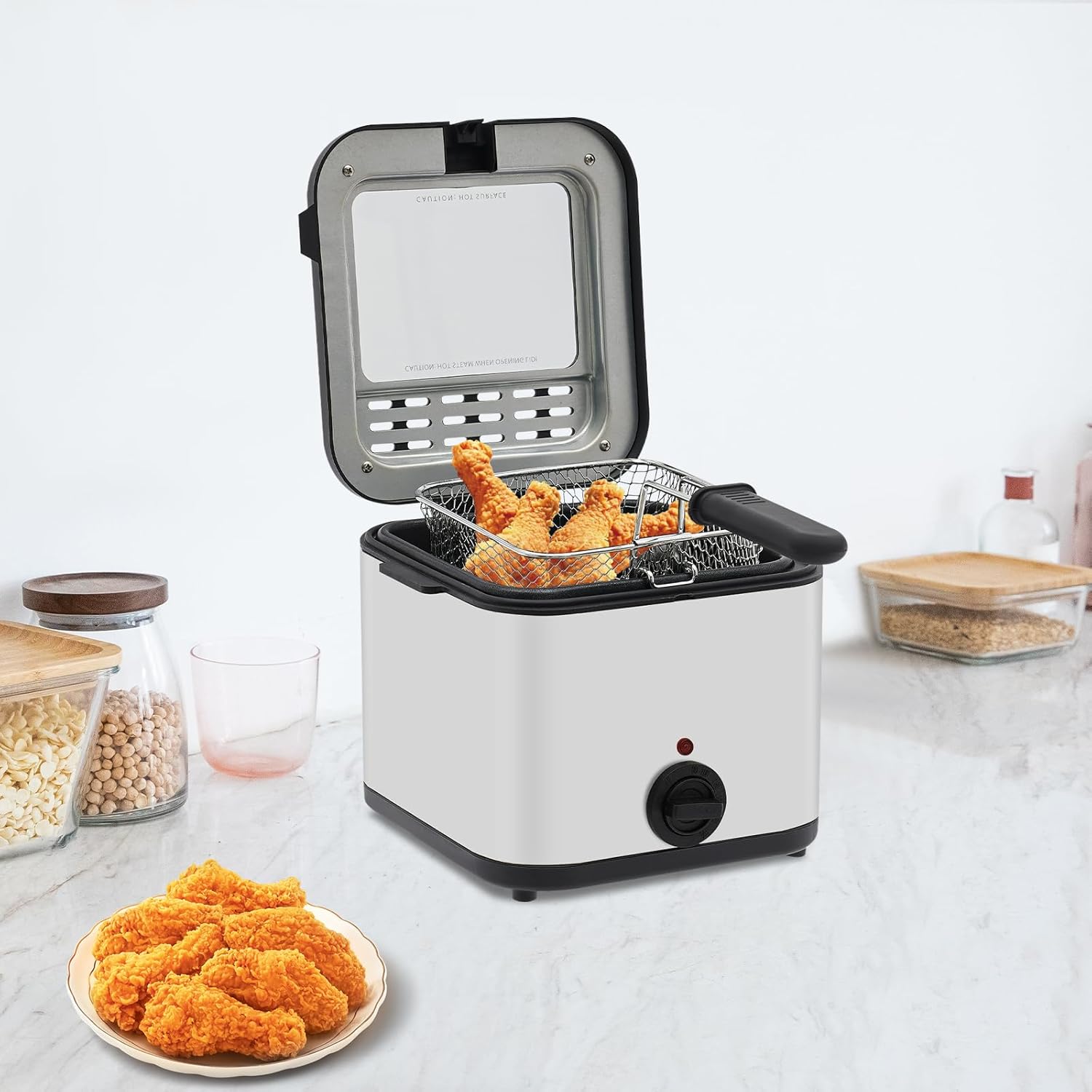 Countertop Electric Deep Fryer - Kitchen Appliances Countertop recension och pris