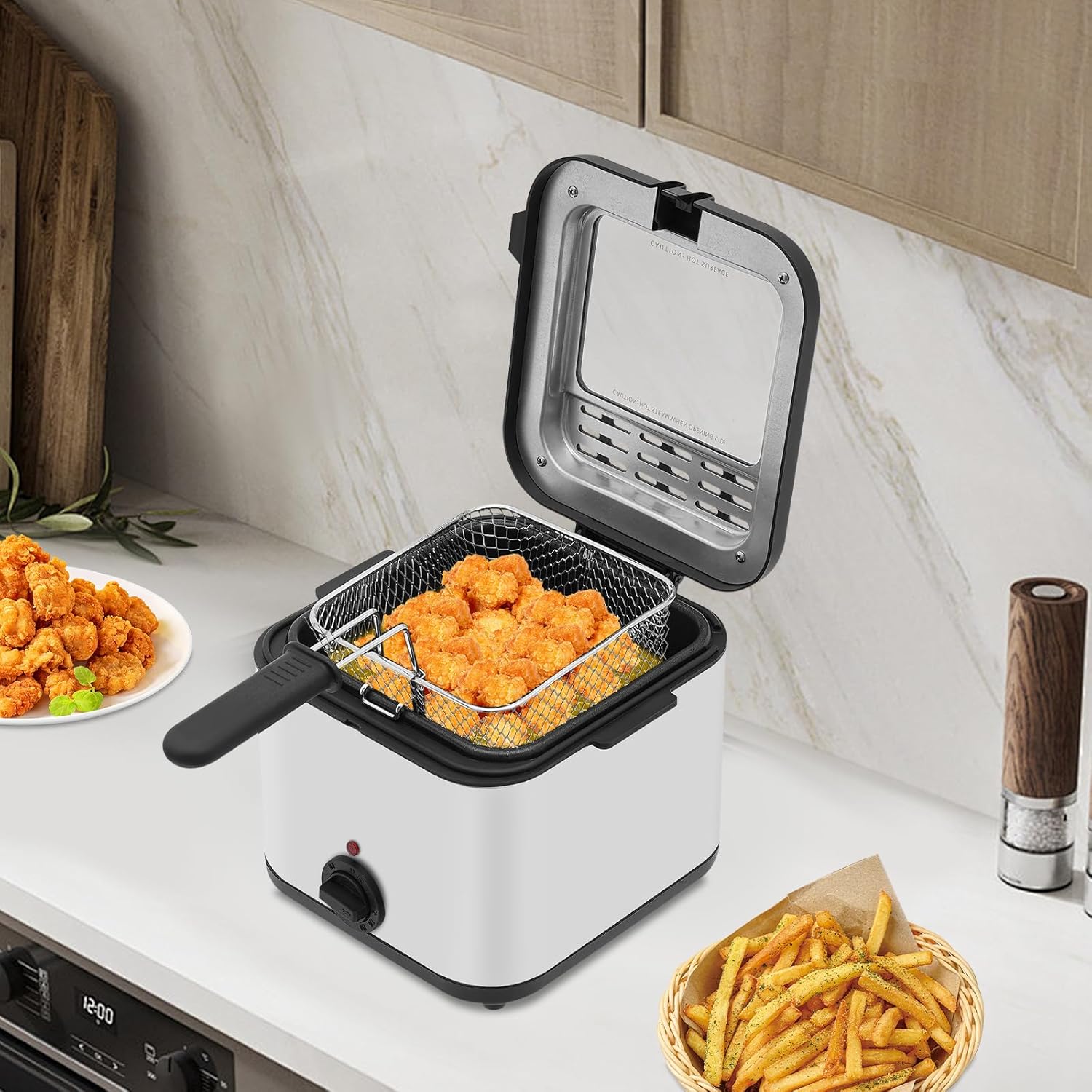 Countertop Electric Deep Fryer - Kitchen Appliances Countertop recension och pris