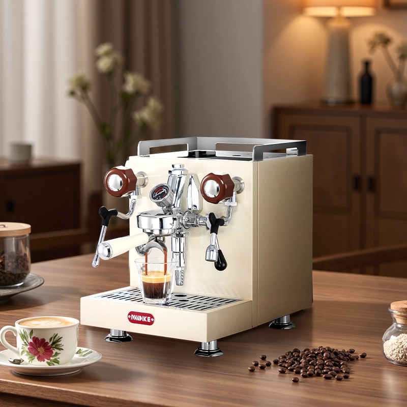 MDK White 58mm Dual Boiler Cof - Espresso Machine Semi Auto recension och pris
