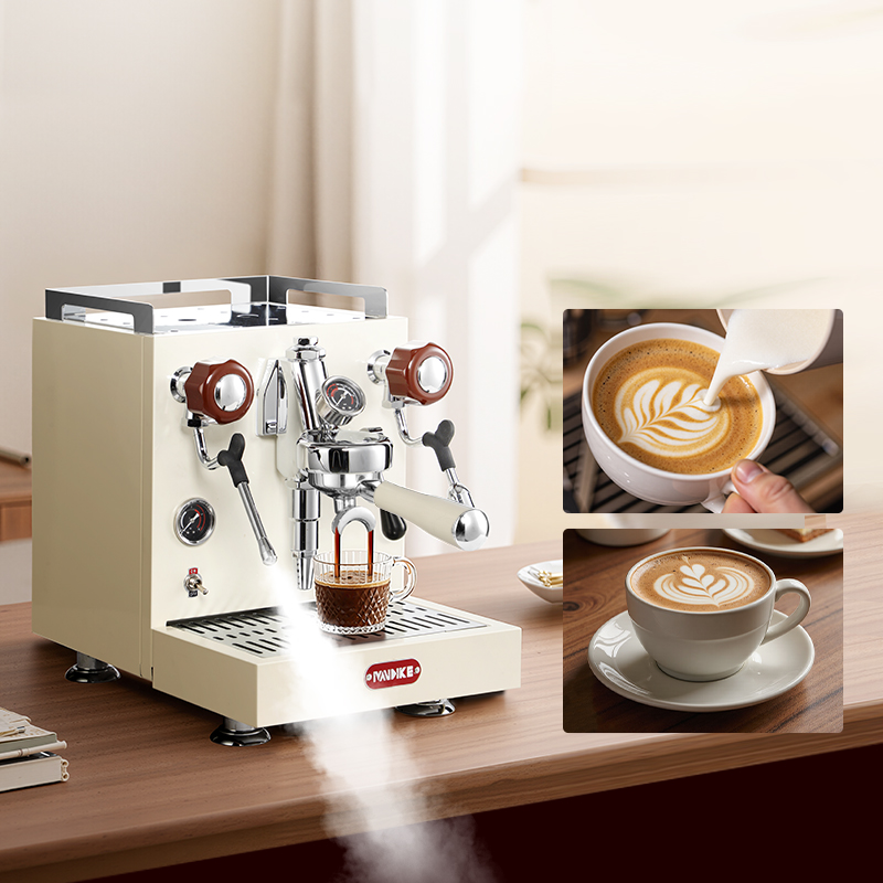MDK White 58mm Dual Boiler Cof - Espresso Machine Semi Auto recension och pris