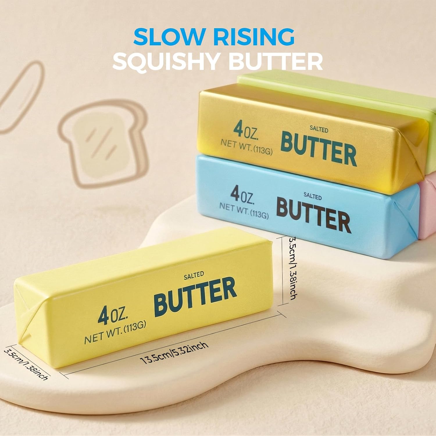New Soft Slow Rebound Butter S - Kitchen Appliances Gift recension och pris