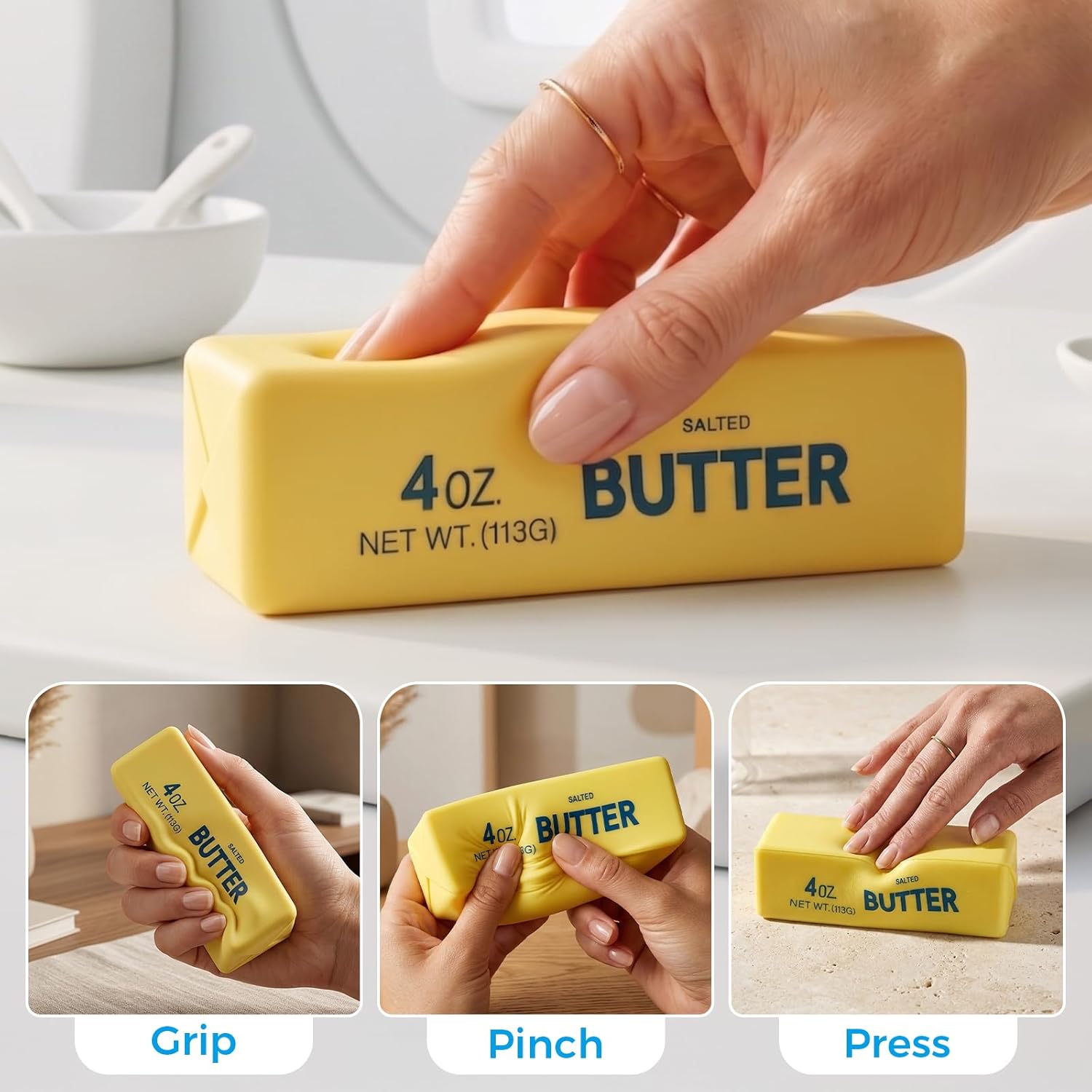 New Soft Slow Rebound Butter S - Kitchen Appliances Gift recension och pris