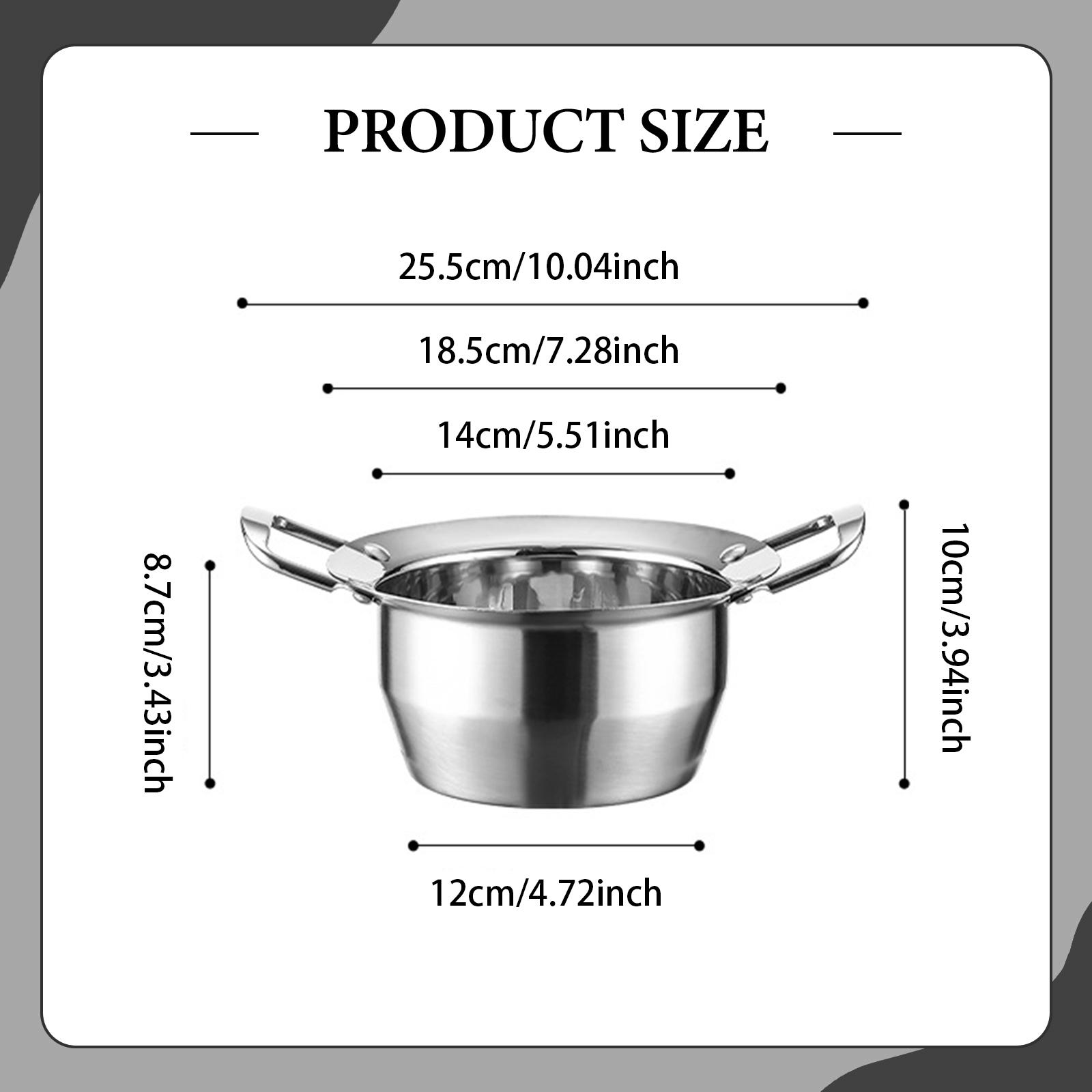 Stainless Steel Mini Hot Pot C - Induction Cooktop Portable recension och pris